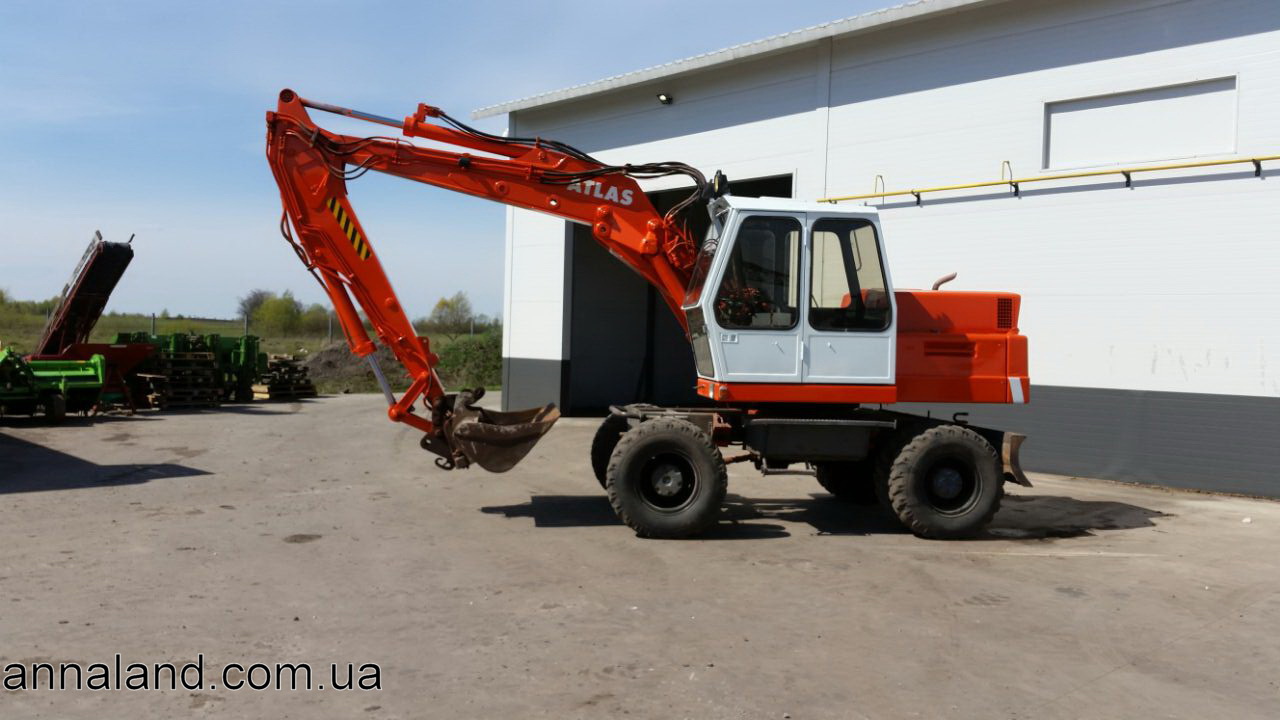 Колісний екскаватор Atlas 1304  - 21 - Annaland.com.ua.jpg Продаж бу сг техніки з Нідерландів
